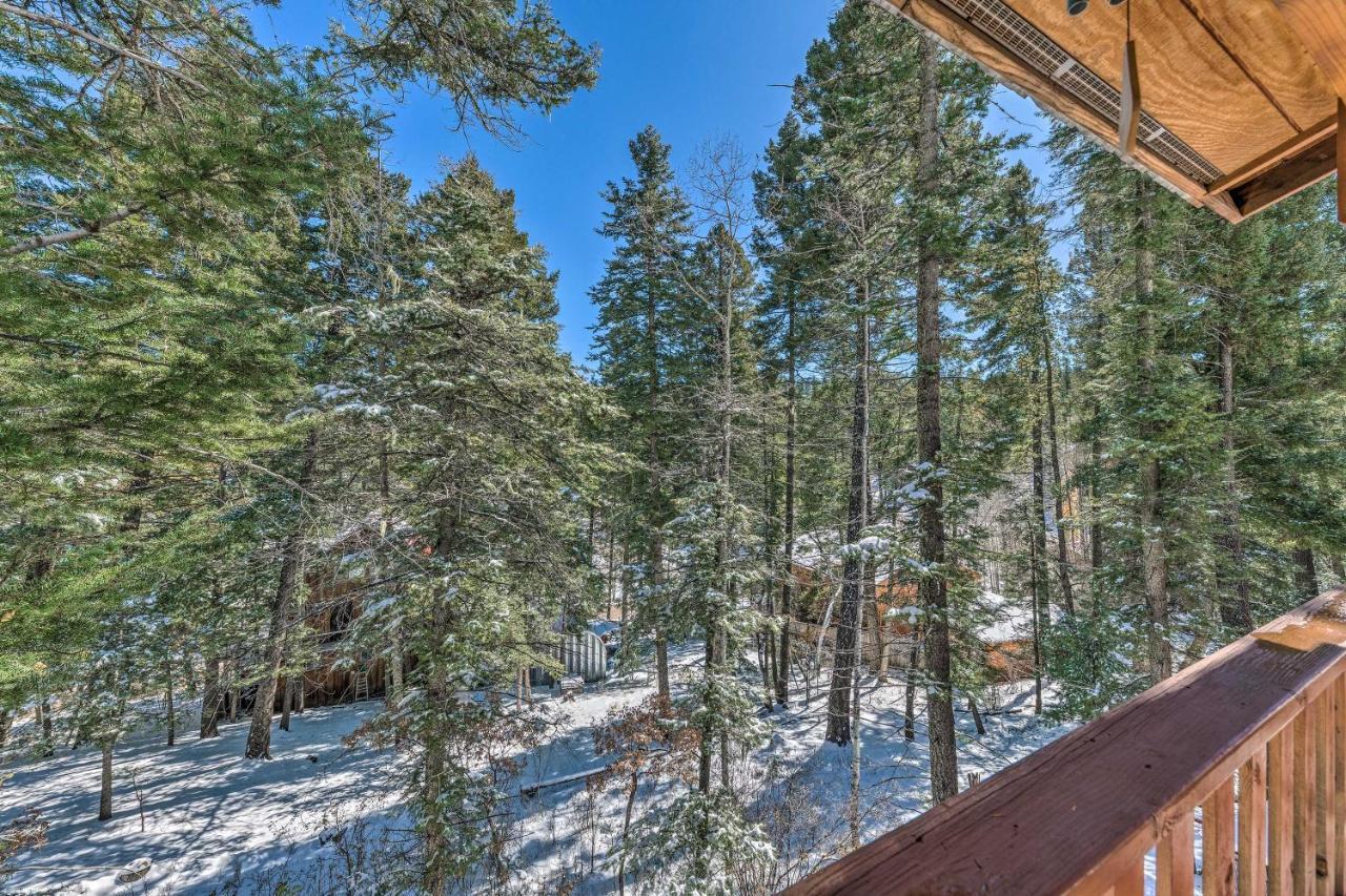 Charming Coppertop Cloudcroft Cabin 3 Mi To Ski מראה חיצוני תמונה