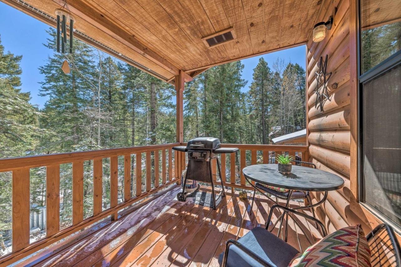Charming Coppertop Cloudcroft Cabin 3 Mi To Ski מראה חיצוני תמונה