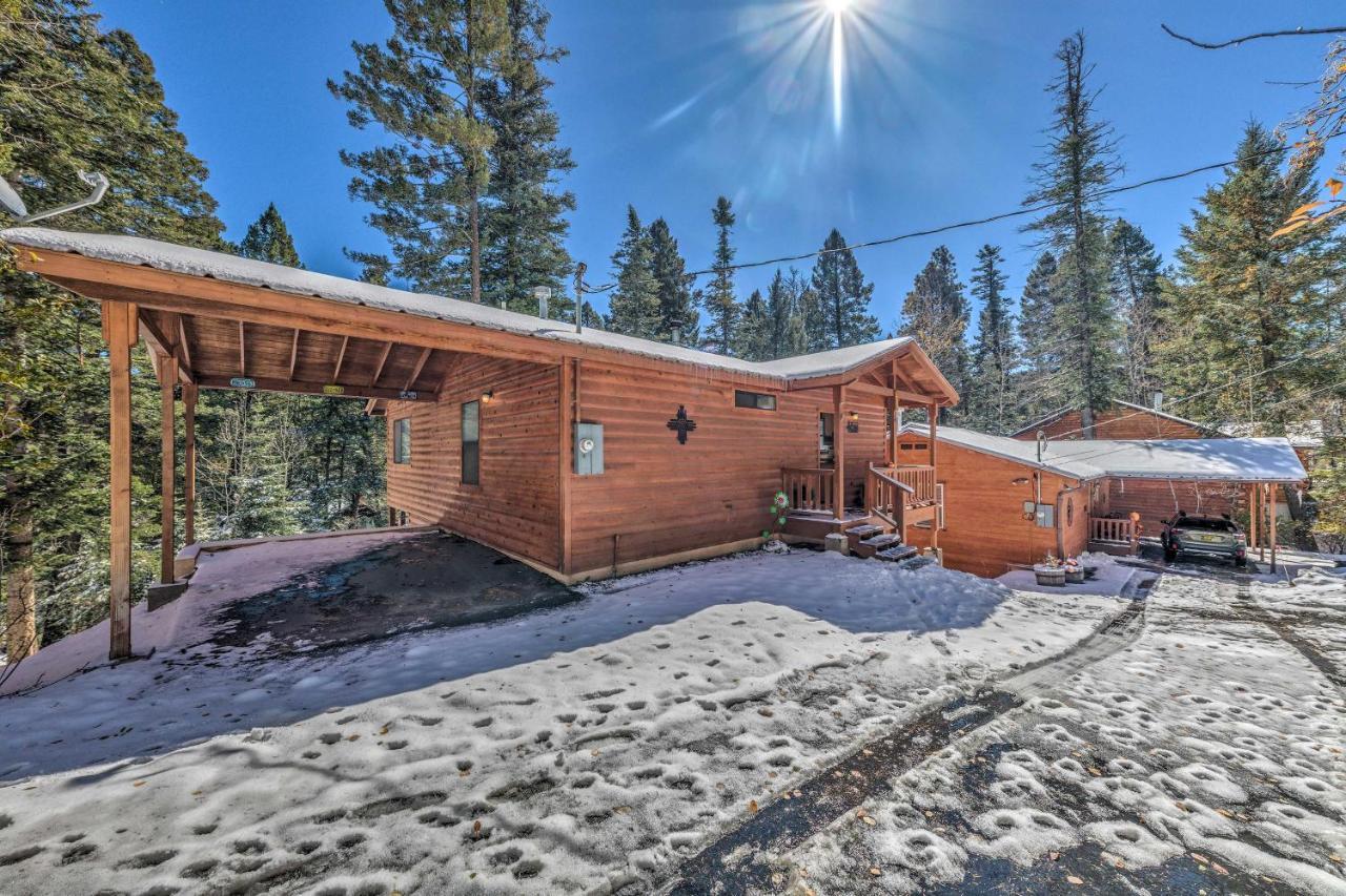 Charming Coppertop Cloudcroft Cabin 3 Mi To Ski מראה חיצוני תמונה