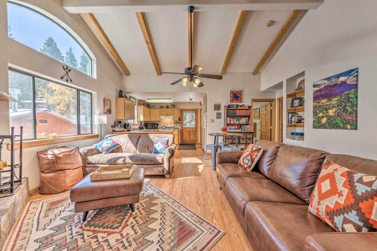 Charming Coppertop Cloudcroft Cabin 3 Mi To Ski מראה חיצוני תמונה