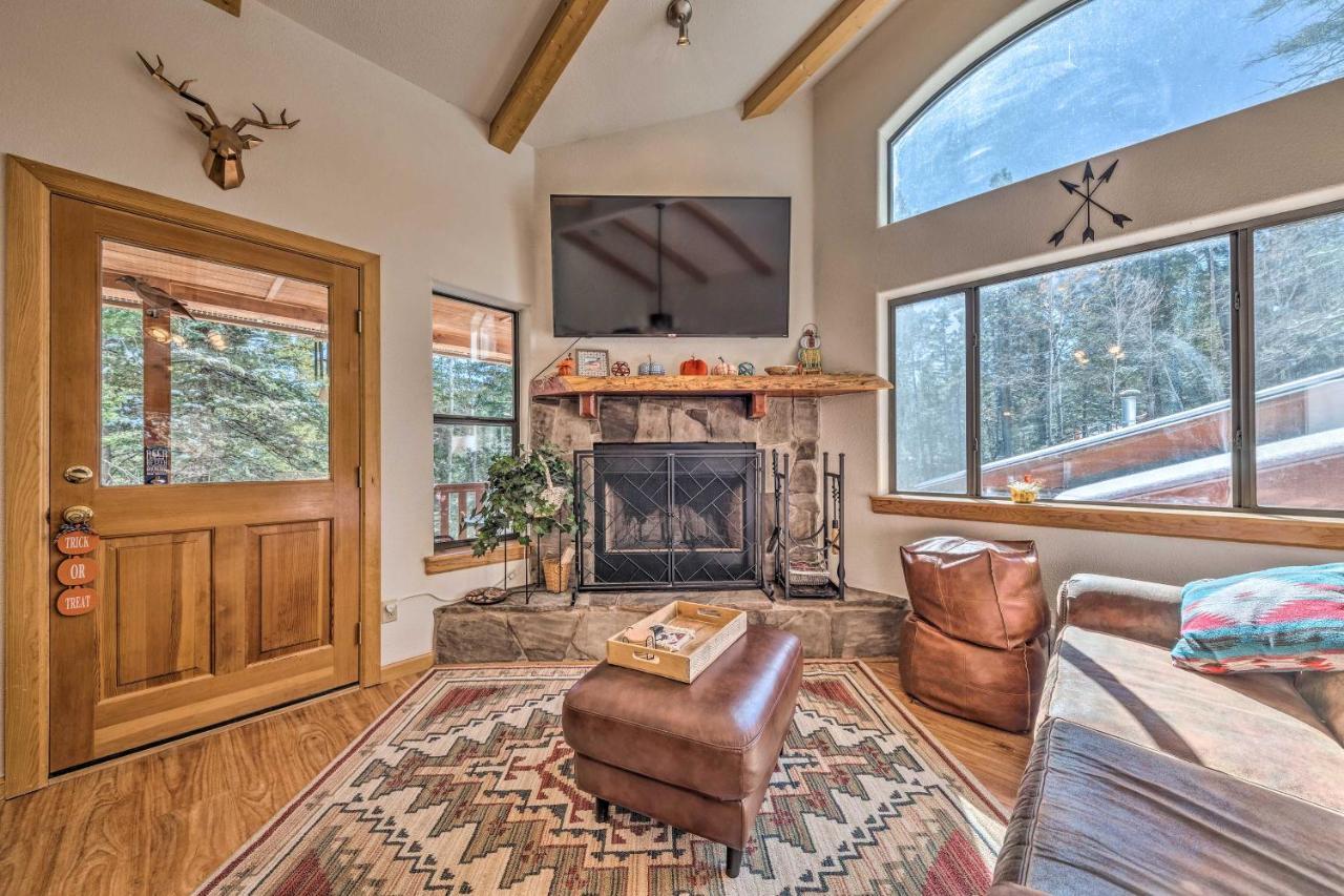 Charming Coppertop Cloudcroft Cabin 3 Mi To Ski מראה חיצוני תמונה